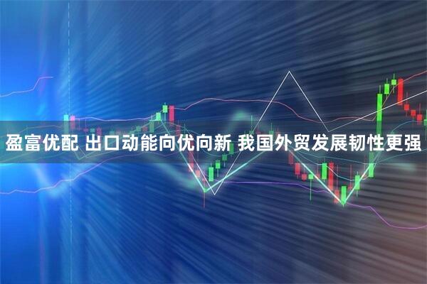 盈富优配 出口动能向优向新 我国外贸发展韧性更强