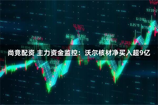 尚竞配资 主力资金监控：沃尔核材净买入超9亿