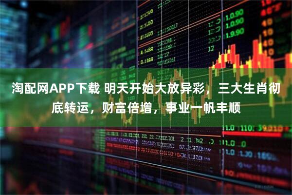淘配网APP下载 明天开始大放异彩，三大生肖彻底转运，财富倍增，事业一帆丰顺